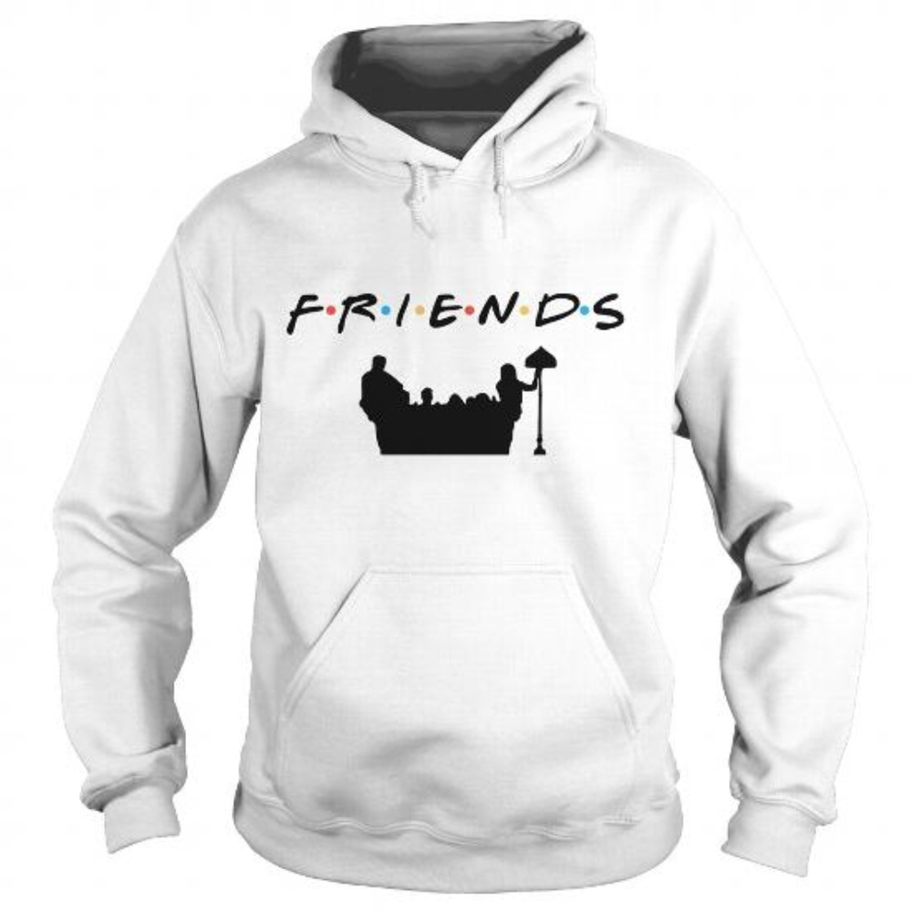 Friends (TV Show) Logo Silhouette Hoodie - Picture 3 of 6